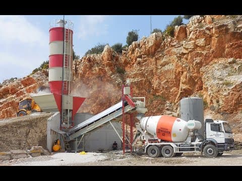 60 m³/saat Ekonomik Beton Santrali